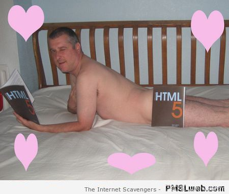 Funny seductive HTML at PMSLweb.com