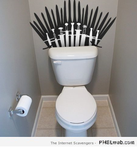 Game of thrones toilet – Silly Tuesday at PMSLweb.com