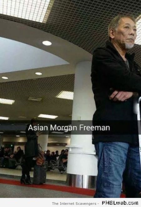 Asian Morgan Freeman at PMSLweb.com