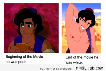 funny Disney Aladdin fail at PMSLweb.com