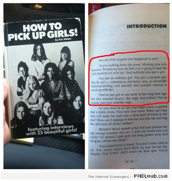 How to pick up girls funny intro at PMSLweb.com