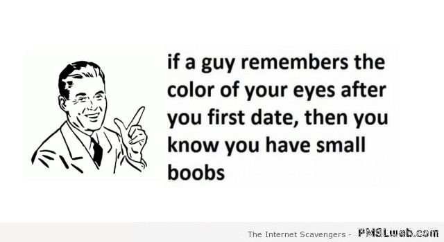 If a guy remembers the color of your eyes funny quote