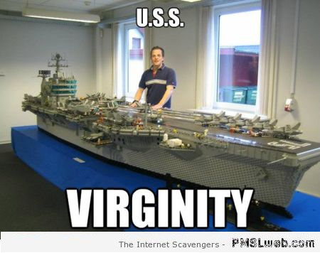 U.S.S virginity lego meme