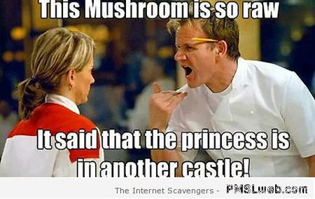 This mushroom is so raw meme at PMSLweb.com