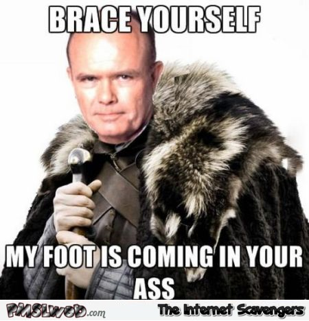 Red Foreman game of Thrones meme at PMSLweb.com