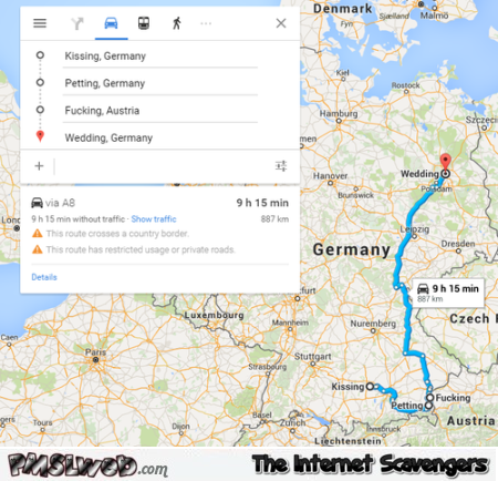Funny German road trip at PMSLweb.com