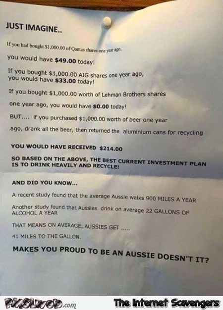 Funny proud to be Aussie