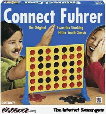 Funny nazi connect four game at PMSLweb.com