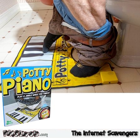 Potty piano gadget – Friday ROFL at PMSLweb.com