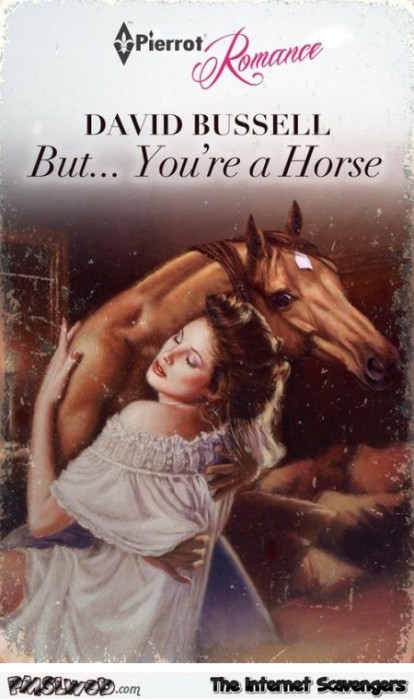 Funny horse romance book