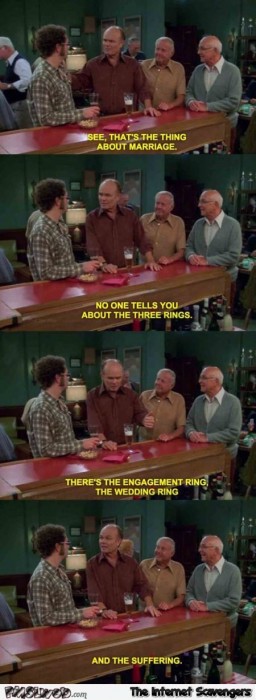 The three rings that 70’s show humor