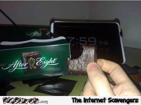 After eight chocolate humor at PMSLweb.com