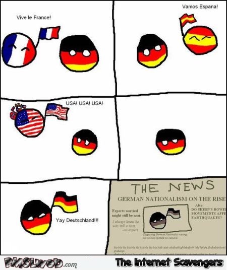 German nationalism meme – Funny Germany at PMSLweb.com