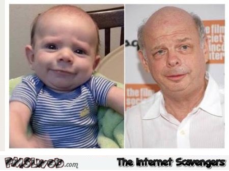 Wallace Shawn baby look alike at PMSLweb.com