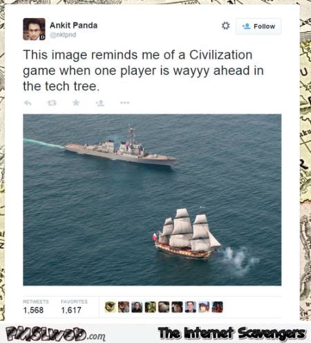 Civilization game humor at PMSLweb.com