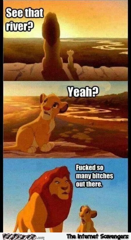 Funny lion king parody – Scumbag Disney @PMSLweb.com