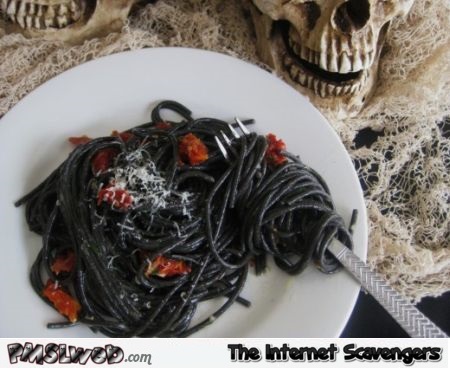 Halloween spaghetti – Happy Halloween @PMSLweb.com