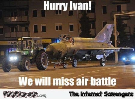 Hurry Ivan meme – Friday fun @PMSLweb.com