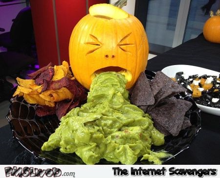 Fun Halloween pumpkin food @PMSLweb.com