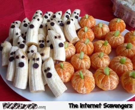 Fun Halloween fruit snacks @PMSLweb.com