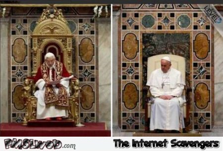 Popes no comment needed