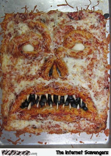 Halloween pizza @PMSLweb.com