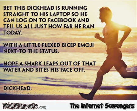 Funny running dickhead @PMSLweb.com