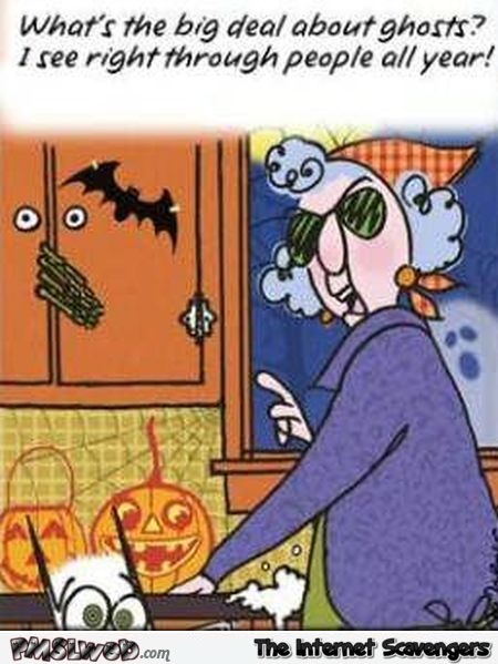 Maxine Halloween joke @PMSLweb.com
