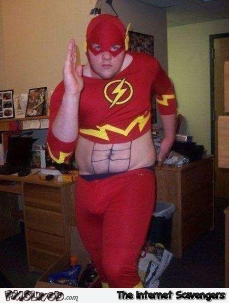 Flash Gordon costume fail @PMSLweb.com
