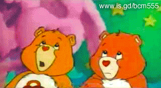Funny care bear taste the rainbow