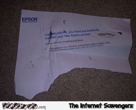 Funny Epson printer fail @PMSLweb.com