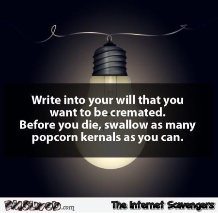 Writing your will prank – Hilarious Friday pictures @PMSLweb.com