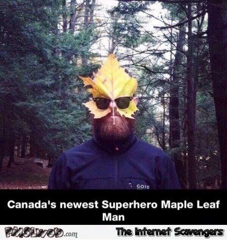 Funny Canadian superhero @PMSLweb.com