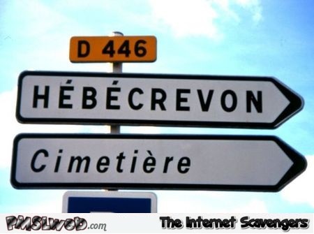 Panneau village Hébécrevon @PMSLweb.com