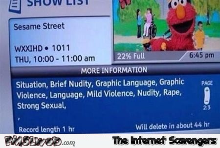 Funny Sesame street description fail @PMSLweb.com