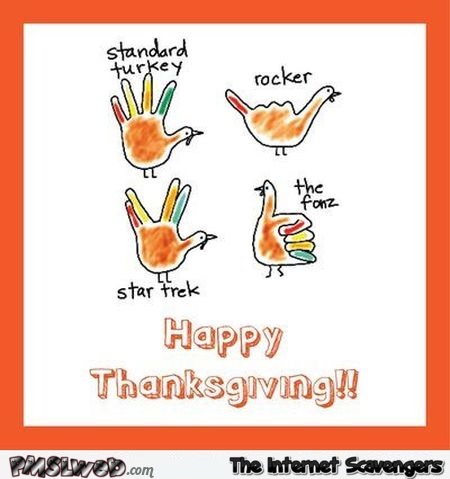 Thanksgiving Turkey humor – Thanksgiving funnies @PMSLweb.com