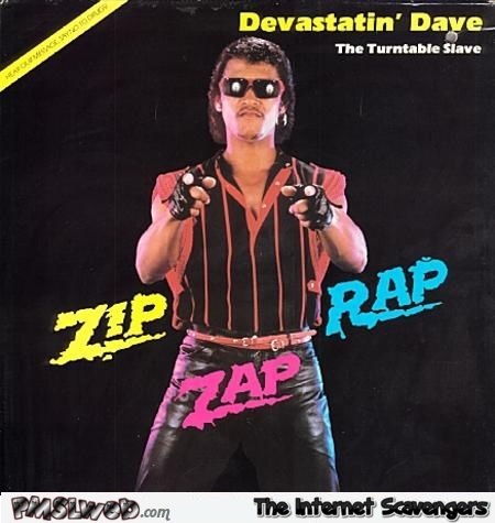 Zip zap rap funny album cover @PMSLweb.com