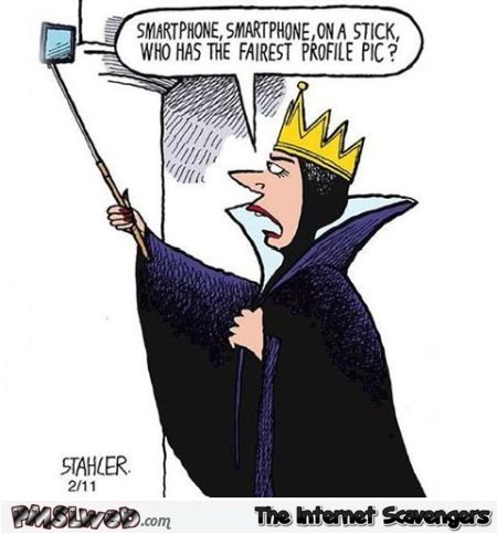 Funny evil queen smartphone parody @PMSLweb.com