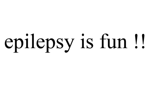 Epilepsy is fun animation @PMSLweb.com