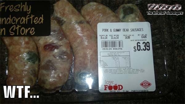 Pork and gummy bear sausages – Tuesday craze @PMSLweb.com