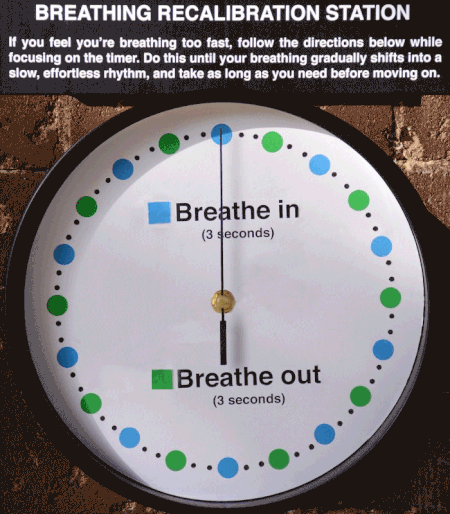 Breathing recalibration station @PMSLweb.com