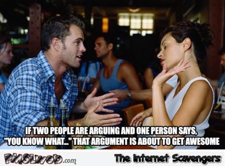 If two people are arguing meme @PMSLweb.com