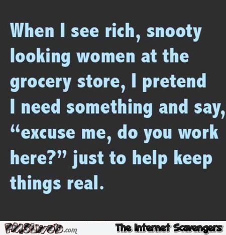 Rich women at the grocery store prank @PMSLweb.com