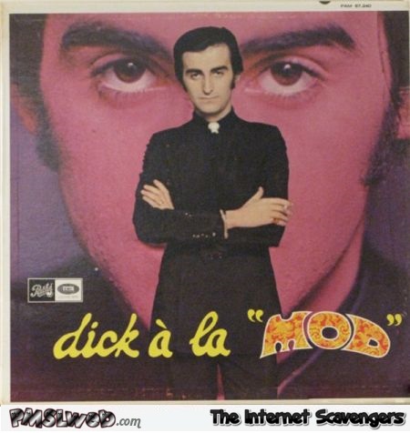 Dick à la mod funny album cover @PMSLweb.com
