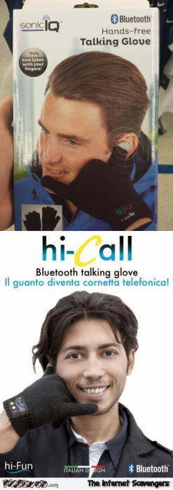 Bluetooth talking glove