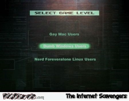 Funny operating systems game level @PMSLweb.com
