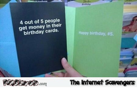 Hilarious Birthday card