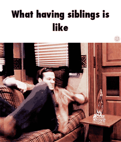 What having siblings is like humor
