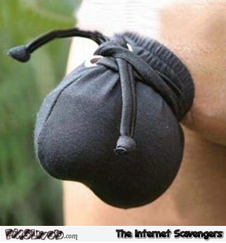 Bag style lingerie for men