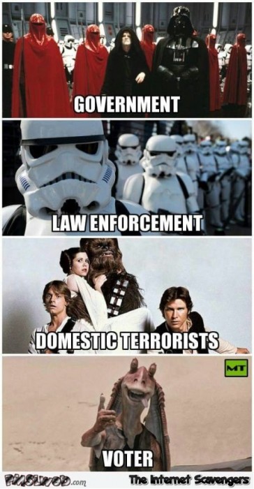 Star Wars and politics humor